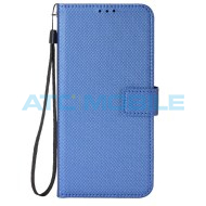 Pouzdro Shield4U Infinix Hot 30i (X669D) Diamond Texture otev&iacute;rac&iacute; modr&eacute;