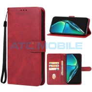 Pouzdro Shield4U Infinix Hot 40i (X6528B) otev&iacute;rac&iacute; červen&eacute;