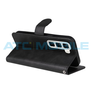 Pouzdro Shield4U Infinix Hot 50 4G (X6882) Calf Texture čern&eacute;