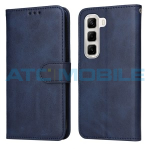 Pouzdro Shield4U Infinix Hot 50 4G (X6882) Calf Texture modr&eacute;