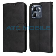 Pouzdro Shield4U Infinix Hot 50i (X6531), Smart 9 Calf Texture čern&eacute;