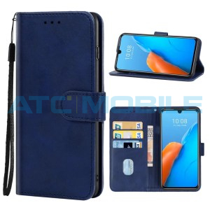 Pouzdro Shield4U Infinix Note 12 2023 (X676C) otev&iacute;rac&iacute; modr&eacute;