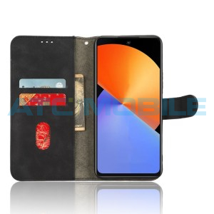 Pouzdro Shield4U Infinix Note 30 5G (X6711), Note 30 4G (X6833B) otev&iacute;rac&iacute; čern&eacute;