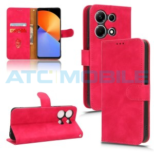 Pouzdro Shield4U Infinix Note 30 5G (X6711), Note 30 4G (X6833B) otev&iacute;rac&iacute; růžov&eacute; (Rose Red)
