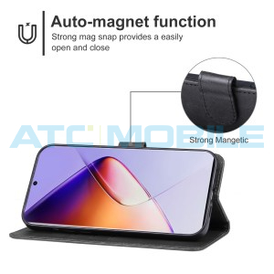 Pouzdro Shield4U Infinix Note 40 (X6853) otev&iacute;rac&iacute; čern&eacute;