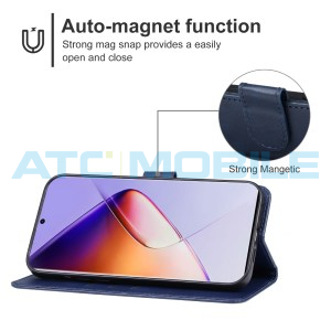 Pouzdro Shield4U Infinix Note 40 Pro (X6850) otev&iacute;rac&iacute; modr&eacute;