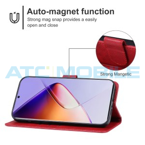 Pouzdro Shield4U Infinix Note 40 (X6853) otev&iacute;rac&iacute; červen&eacute;
