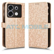Pouzdro Shield4U Infinix Zero 30 5G (X6731) Honeycomb otev&iacute;rac&iacute; zlat&eacute;