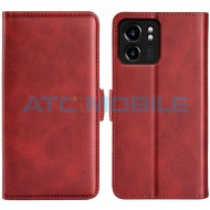 Pouzdro Shield4U Motorola Edge 40 (XT2303) Magnetic Buckle červen&eacute;