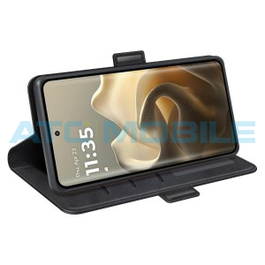Pouzdro Shield4U Motorola Edge 60 Pro (XT2507) Magnetic Buckle čern&eacute;