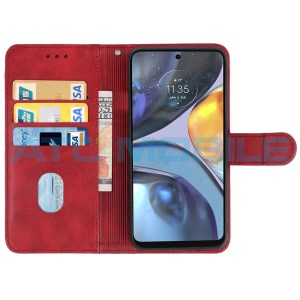 Pouzdro Shield4U Motorola Moto G22 (XT2231), Moto E32s (XT2229) otev&iacute;rac&iacute; červen&eacute;