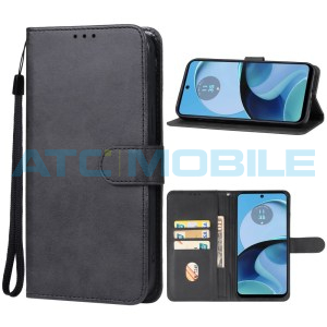 Pouzdro Shield4U Motorola Moto G54 5G (XT2343) otev&iacute;rac&iacute; čern&eacute;