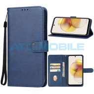 Pouzdro Shield4U Motorola Moto G73 5G otev&iacute;rac&iacute; modr&eacute;