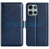Pouzdro Shield4U Motorola Moto G75 5G (XT2437) Magnetic Buckle modr&eacute;