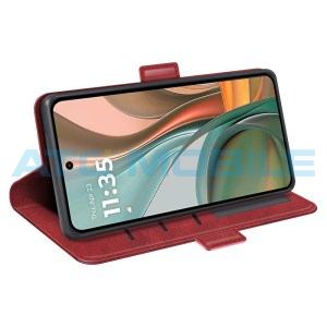 Pouzdro Shield4U Motorola Moto G75 5G (XT2437) Magnetic Buckle červen&eacute;