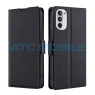 Pouzdro Shield4U Motorola Moto G52 4G (XT2221), Moto G82 5G (XT2225) tenk&eacute;, otev&iacute;rac&iacute; čern&eacute;