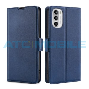 Pouzdro Shield4U Motorola Moto G52 4G (XT2221), Moto G82 5G (XT2225) tenk&eacute;, otev&iacute;rac&iacute; modr&eacute;