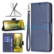 Pouzdro Shield4U Motorola Moto G84 5G Lambskin Texture otev&iacute;rac&iacute; modr&eacute;
