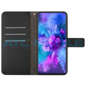 Pouzdro Shield4U Motorola Moto G86 5G (XT2527) Grid Texture čern&eacute;