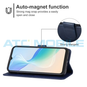 Pouzdro Shield4U Oscal C30, C30 Pro otev&iacute;rac&iacute; modr&eacute;