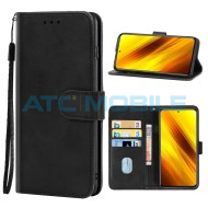 Pouzdro Shield4U Poco X3, X3 NFC, X3 Pro otev&iacute;rac&iacute; čern&eacute;