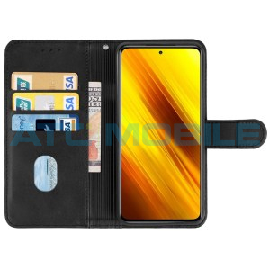 Pouzdro Shield4U Poco X3, X3 NFC, X3 Pro otev&iacute;rac&iacute; čern&eacute;