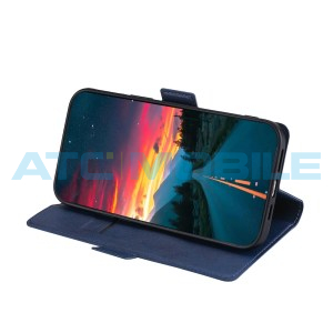 Pouzdro Shield4U Realme 10 4G (RMX3630) tenk&eacute;, otev&iacute;rac&iacute; modr&eacute;