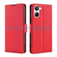 Pouzdro Shield4U Realme 10 4G (RMX3630) tenk&eacute;, otev&iacute;rac&iacute; červen&eacute;