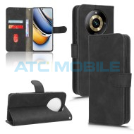 Pouzdro Shield4U Realme 11 Pro 5G (RMX3771), 11 Pro+ 5G (RMX3741) Skin Feel otev&iacute;rac&iacute; čern&eacute;