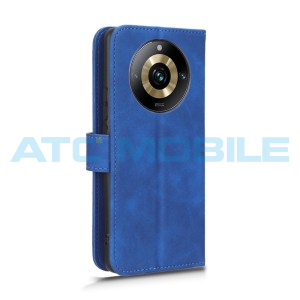 Pouzdro Shield4U Realme 11 Pro 5G (RMX3771), 11 Pro+ 5G (RMX3741) Skin Feel otev&iacute;rac&iacute; modr&eacute;