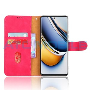 Pouzdro Shield4U Realme 11 Pro 5G (RMX3771), 11 Pro+ 5G (RMX3741) Skin Feel otev&iacute;rac&iacute; červen&eacute;