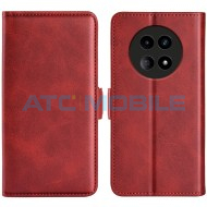 Pouzdro Shield4U Realme 12 5G (RMX3999) Magnetic Buckle otev&iacute;rac&iacute; červen&eacute;