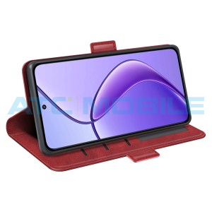 Pouzdro Shield4U Realme 12 5G (RMX3999) Magnetic Buckle otev&iacute;rac&iacute; červen&eacute;