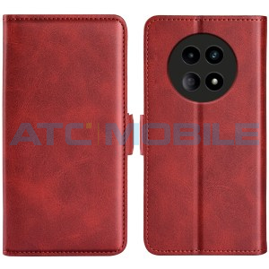 Pouzdro Shield4U Realme 12 5G (RMX3999) Magnetic Buckle otev&iacute;rac&iacute; červen&eacute;