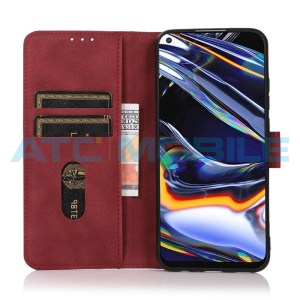 Pouzdro Shield4U Realme 14 Pro 5G (RMX5056) Matte, otev&iacute;rac&iacute; červen&eacute;