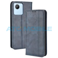 Pouzdro Shield4U Realme C30 Magnetic Buckle Texture otev&iacute;rac&iacute; modr&eacute;