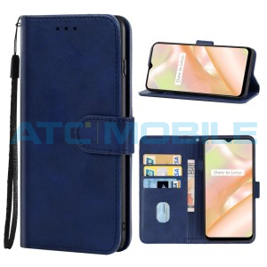 Pouzdro Shield4U Realme C33 (RMX3624) otev&iacute;rac&iacute; modr&eacute;