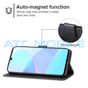 Pouzdro Shield4U Realme C51 (RMX3830) otev&iacute;rac&iacute; čern&eacute;