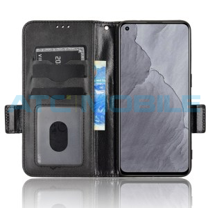 Pouzdro Shield4U Realme GT 5G Master Edition (RMX3361) Symmetrical Triangle Texture čern&eacute;