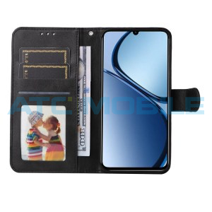 Pouzdro Shield4U Realme Note 60 (RMX3933), C61, C63 (RMX3939) Classic Calf čern&eacute;