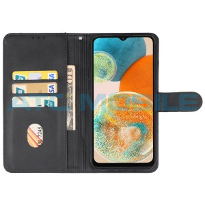 Pouzdro Shield4U Samsung Galaxy A23 5G (SM-A236) otev&iacute;rac&iacute; čern&eacute;