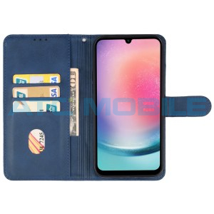 Pouzdro Shield4U Samsung Galaxy A25 5G (SM-A256) otev&iacute;rac&iacute; modr&eacute;
