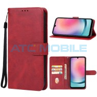 Pouzdro Shield4U Samsung Galaxy A25 5G (SM-A256) otev&iacute;rac&iacute; červen&eacute;