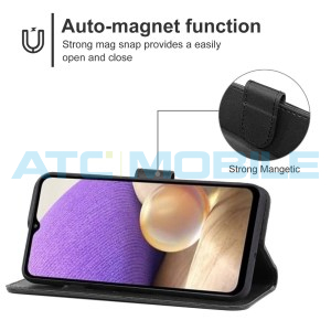 Pouzdro Shield4U Samsung Galaxy A33 5G (SM-A336) otev&iacute;rac&iacute; čern&eacute;