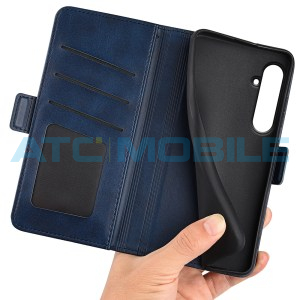 Pouzdro Shield4U Samsung Galaxy A55 5G (SM-A556) otev&iacute;rac&iacute; modr&eacute;