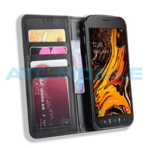 Pouzdro Shield4U Magnetic Samsung Galaxy XCover 4, 4s (SM-G390, SM-G398) otev&iacute;rac&iacute; čern&eacute;