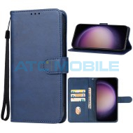 Pouzdro Shield4U Samsung Galaxy S23 FE (SM-S711B) otev&iacute;rac&iacute; modr&yacute;