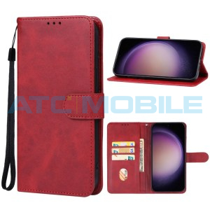 Pouzdro Shield4U Samsung Galaxy S23 FE (SM-S711B) otev&iacute;rac&iacute; červen&eacute;