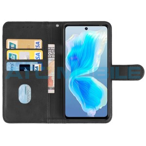 Pouzdro Shield4U Tecno Camon 18, 18P otev&iacute;rac&iacute; čern&eacute;