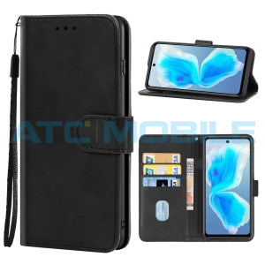 Pouzdro Shield4U Tecno Camon 18, 18P otev&iacute;rac&iacute; čern&eacute;
